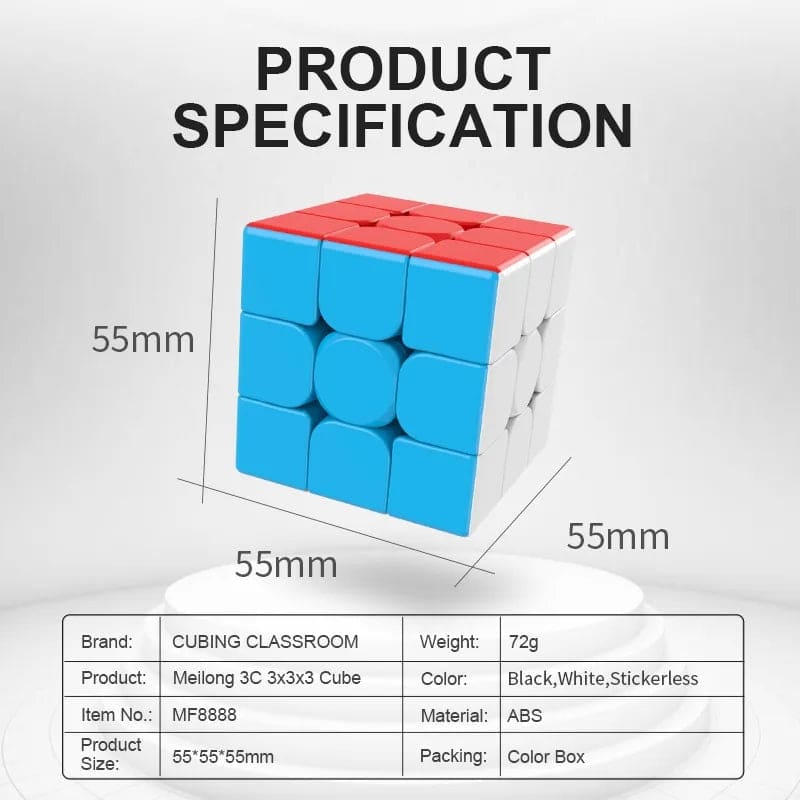 Moyu Magic Speed Cube, Puzzle Magic Cube, Professional Puzzle Toys For Children And Adult, Brain Teasers Travel Game Moyu Magic Speed Cube, Puzzle Magic Cube, Professional Puzzle Toys For Children And Adult, Brain Teasers Travel Game
